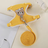 Cute Rabbit Harness Leash Set Bunny Pet Accessories