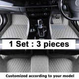 Custom Made Leather Car Floor Mats For Toyota
