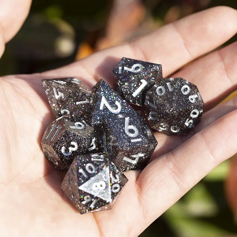 MINI PLANET Resin Dice With Sharp Edge For