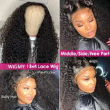QT Afro Kinky Curly Lace Front Wigs 13x4