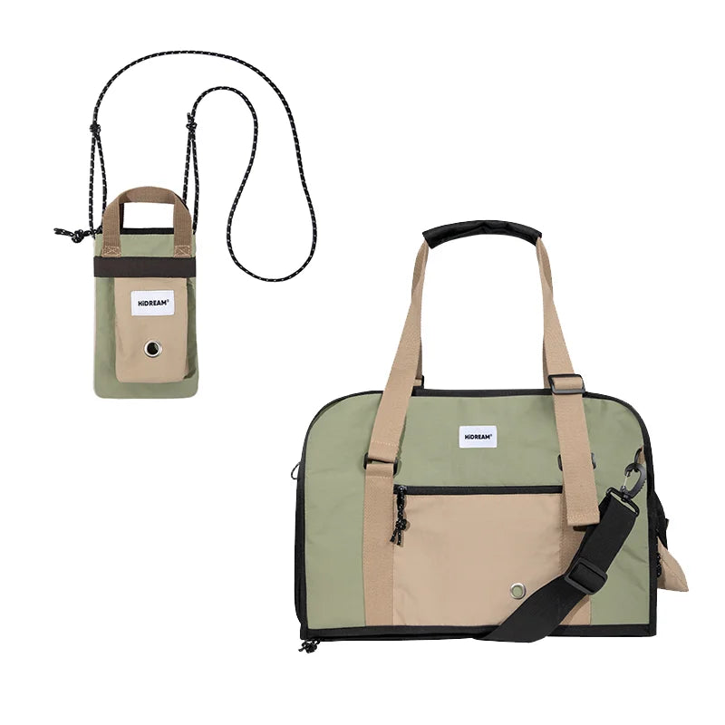 Soft Cat Dog Carriers Portable Breathable Foldable Shoulder