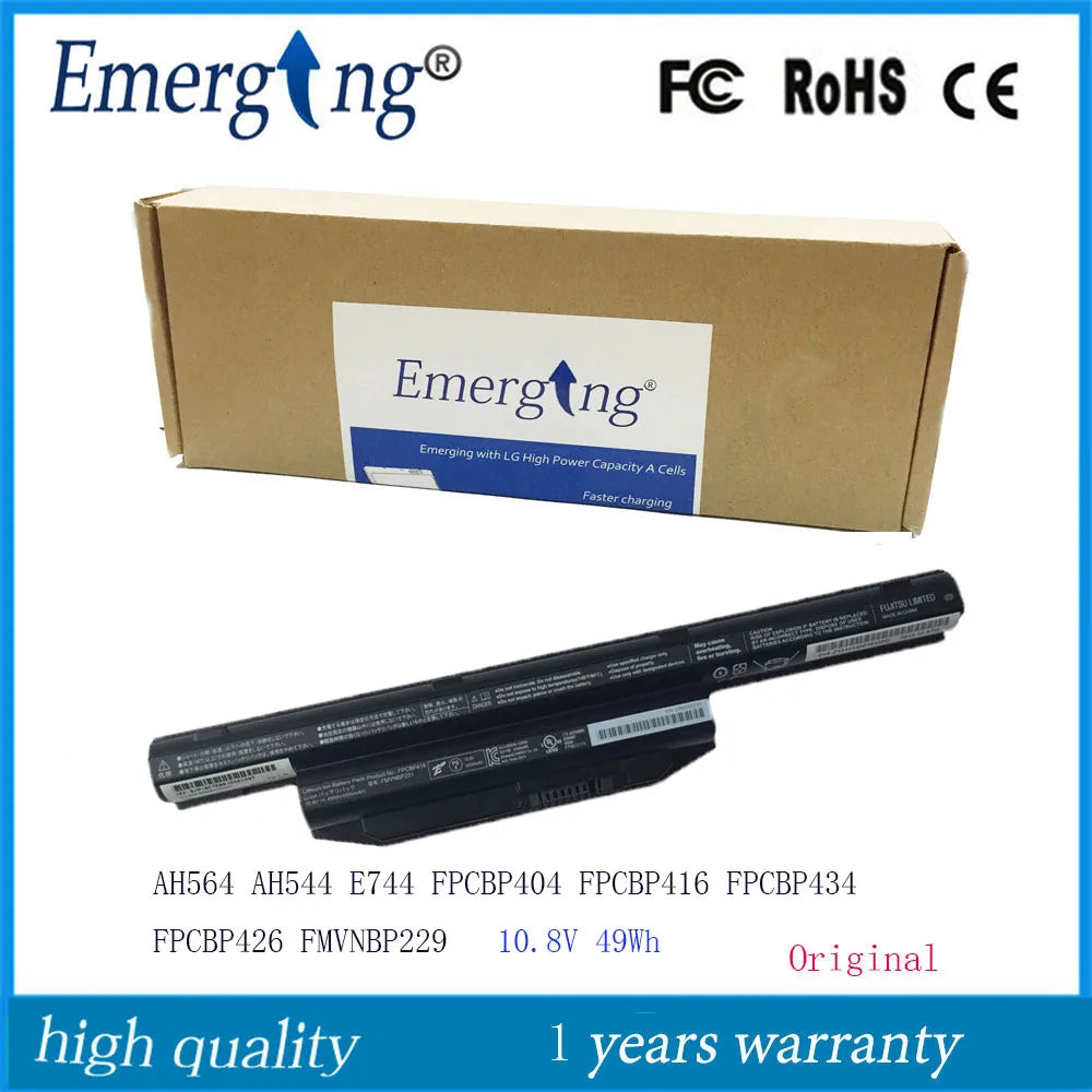 10.8V 24WH 49WH 72WH New Laptop Battery FPCBP405