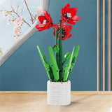 City Creativity Bouquet Flower Cymbidium Faberi Bonsai Potted
