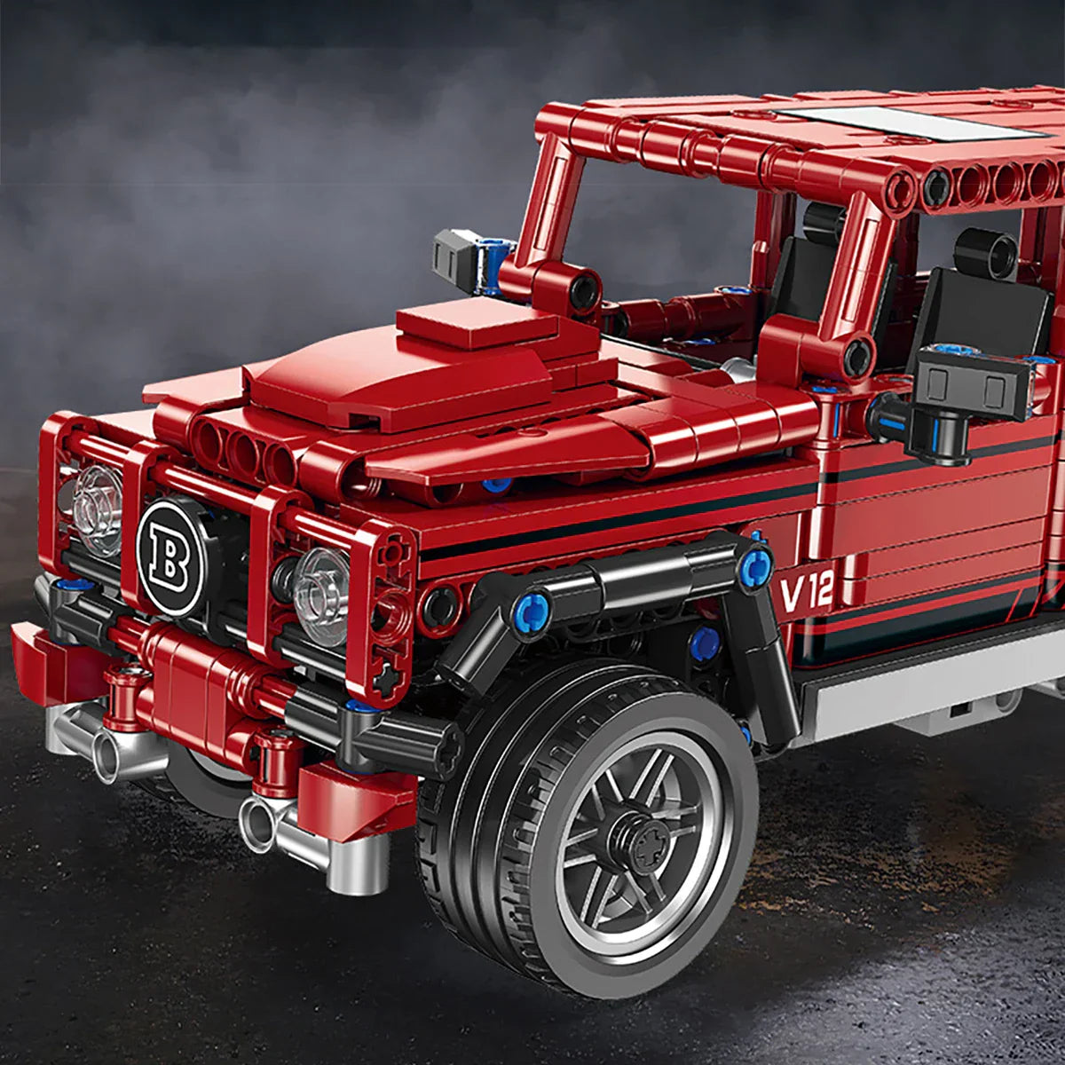 2.4G Programmable Building Blocks Jeep 1:16 Remote Control