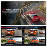 KQQ 4K Dash Camera for Car Ront and