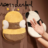 Cartoon Panda Bee Shaped Hand Towels Thickened Soft