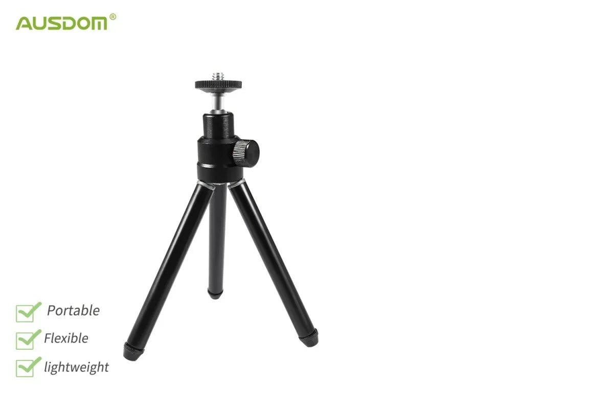 hu1AUSDOM LT1 Universal Tripod For Webcam Weightlight Adjustable