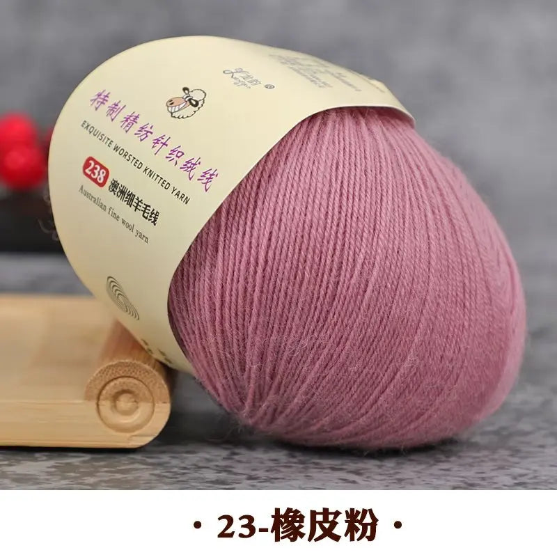 50g 100% Merino Wool Yarn Thin Yarn Soft