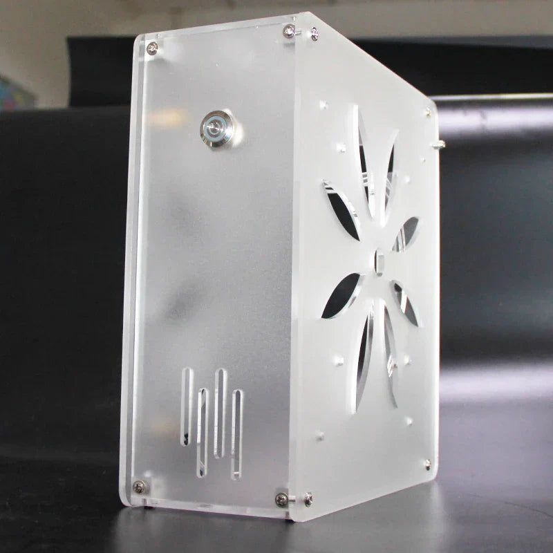 Mini itx computer case Acrylic frosted transparent chassis