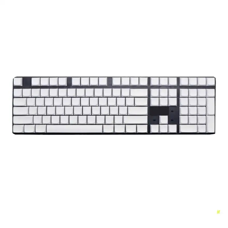 Customized PBT Blank White Keycaps Cherry OEM XDA