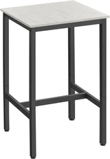 VASAGLE Bar Table, Small Kitchen Dining High Top