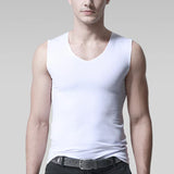Ice Silk Seamless Mens Vest Loose Sleeveless Sport