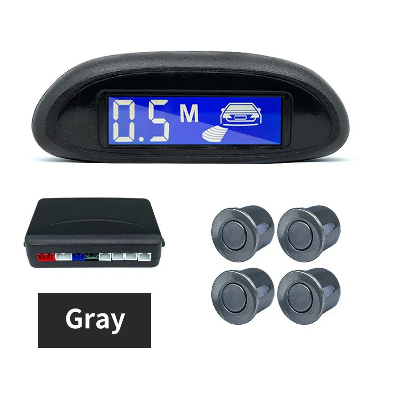Parking Sensor Kit Car Parktronic LCD Display Backlight