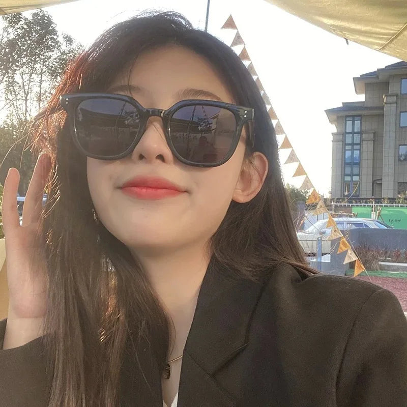 New Fashion Design Gradient Colorful Sunglasses Summer UV