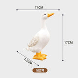 Cute Duck Resin Garden Statue Backyard Pond Ducks