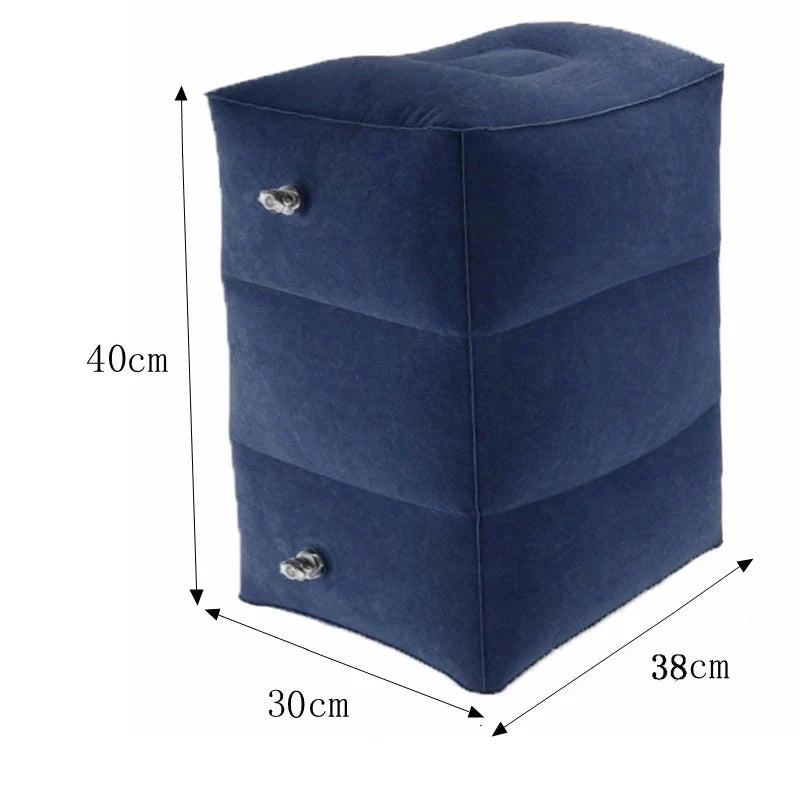 PVC Kids Flight Sleeping Footrest Pillow Resting Pillow
