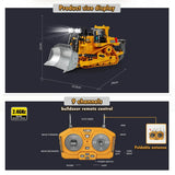 Children 2.4G Remote Control Excavator RC Model Car