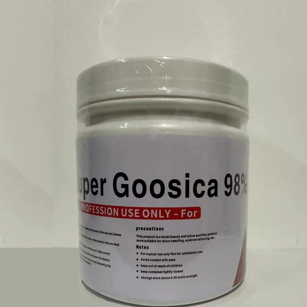 Original NEW 98% Super Goosica Tattoo Cream 500g