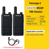 15mm Ultra-thin Mini Walkie Talkie Retevis RT622P Type