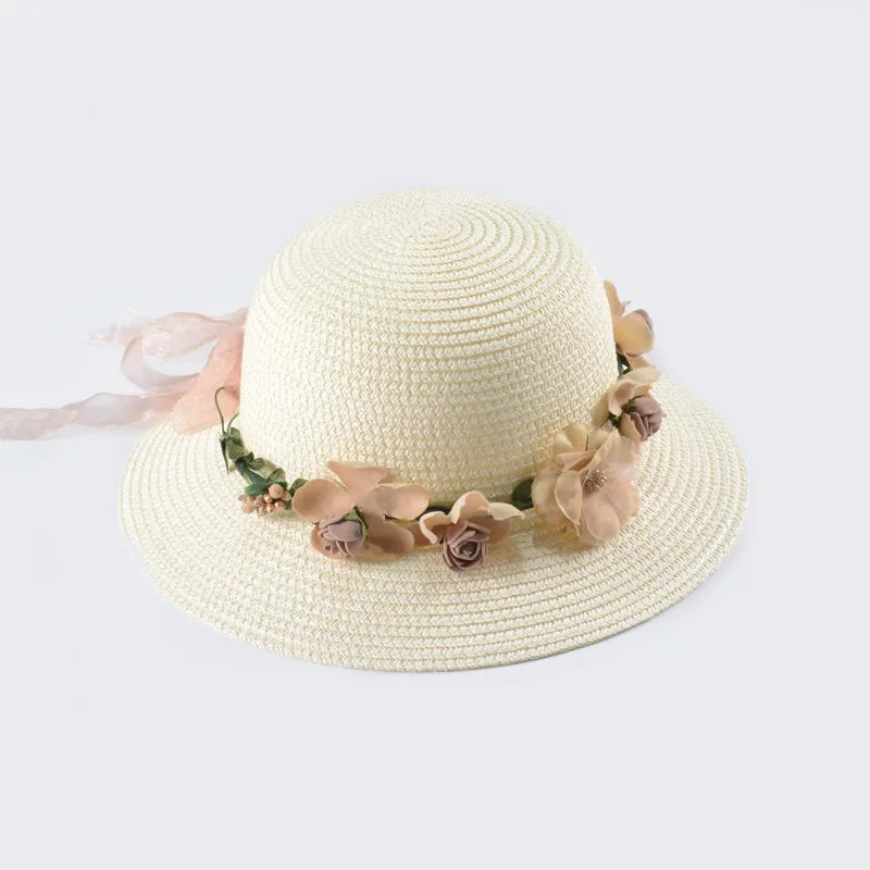 Simple Parent-child Summer New Women's Sun Hat Bucket