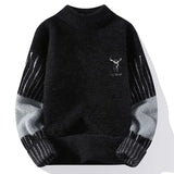 Men's Clothing No Hoodie Knit Sweater Male Pullovers