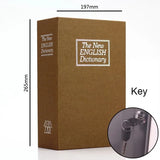 Dictionary Mini Book Safe Security Key Locker Money