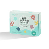 Silicone Building Blocks Kid Grasp Toys Soft 3D