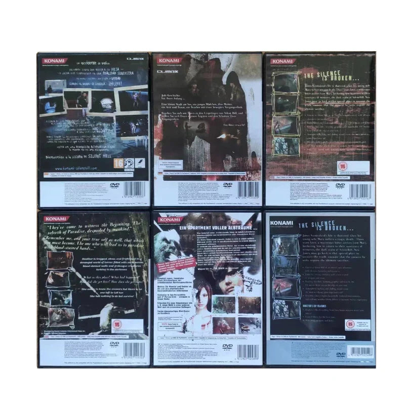 Copy PS2 Silent Hill Series With Manual Game