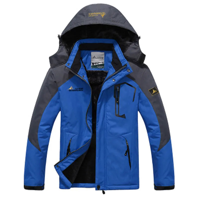Winter Parka Men Windbreak Plus Thick Warm Windproof