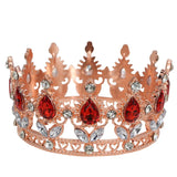 Baroque Vintage Princess Queen Bridal Crown Headwear Crystal
