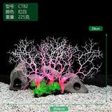 New Simulation Coral Aquarium Landscape Decorations Willow Iron