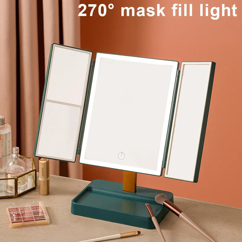 72 LED Light Vanity Mirror 1/2/3X Magnifying Cosmetic