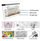 LED Drawing Copy Board Kids Toy To Draw