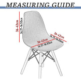 Waterproof Shell Chair Covers Polar Fleece Plain Chair