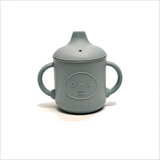 Children's Silicone Cup with Lid Learning Drinking Cup