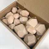 Rainbow Building Block Stacker Stone Shaped Stacking Balancing