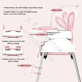 Folding Baby Highchair Kids Chair Dinning High Chair