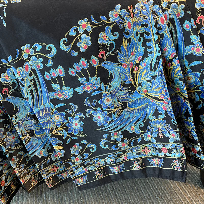 Plus Size Womens Skirts Loose Autumn Winter Chinese