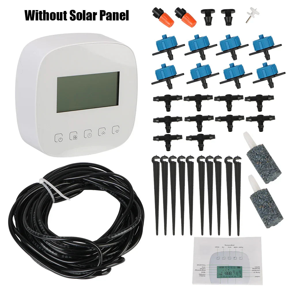 WiFi Tuya with Solar Panel Digital Watering Irrigation