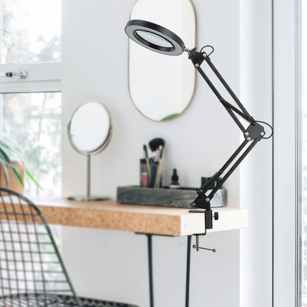 HD30 10X LED Magnifying Magnifier Illuminated Magnifier Lamp