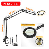 NEWACALOX 5X Welding Magnifying Glass LED Table Desk