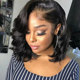 Brazilian Body Wave Frontal Wigs Short 13x4 Lace