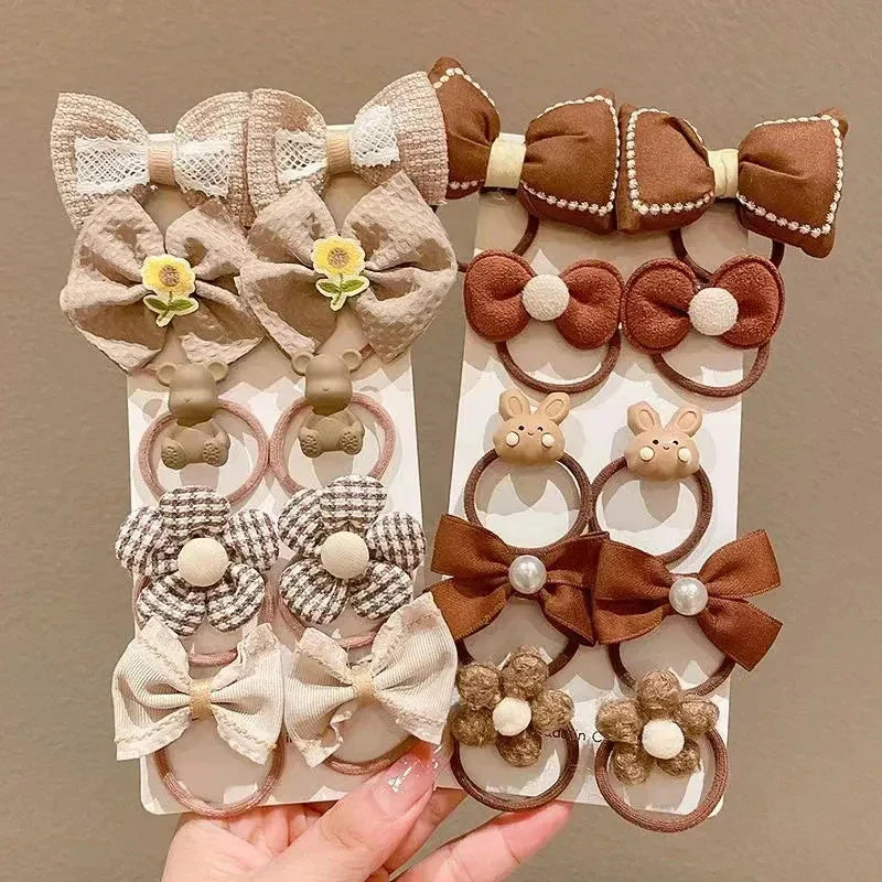 Baby Girl Hairband Cartoon Bow Bunny Bear Kids