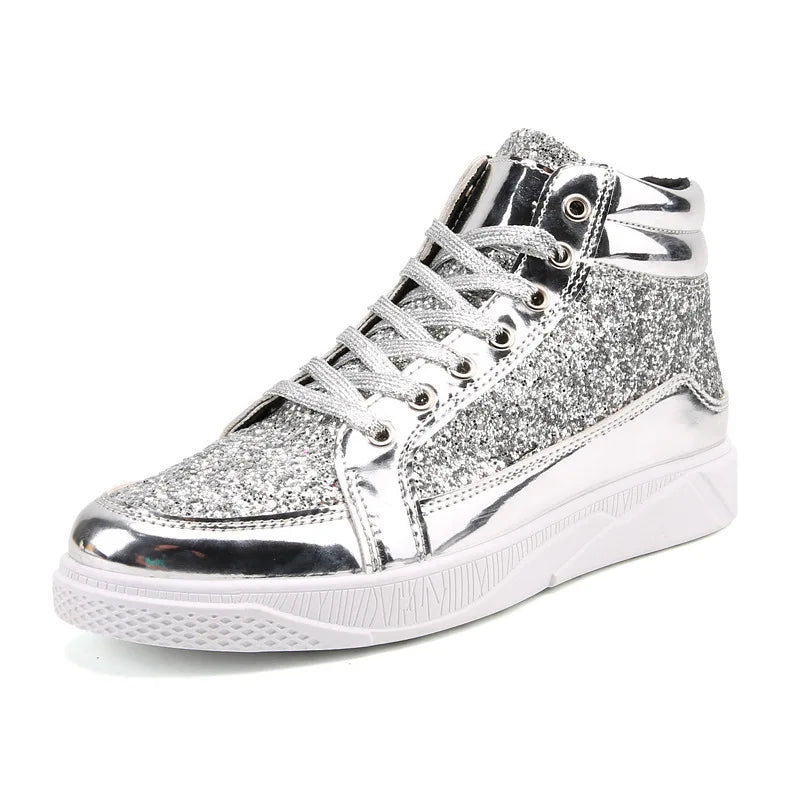 2020 Fashion Men High Top Sneakers Male Ankle