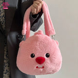 Kawaii Loopy Plush Bag Cute Soft Plush Handbag