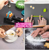 High Quality 50X4060X40cm Large Silicone Table Mat Waterproof