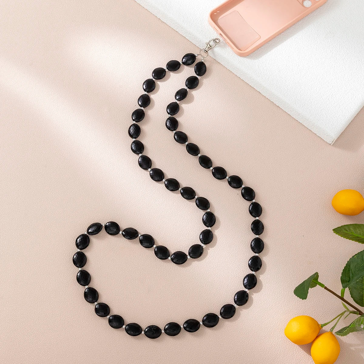 Fashion 120cm Telephone Strap Long Style Acrylic Slant