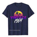 Retrowave Vintage 1954 Birthday Gift Printed On Premium