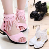 Kids Bow Sandals for Girls Summer 2021 Fashion