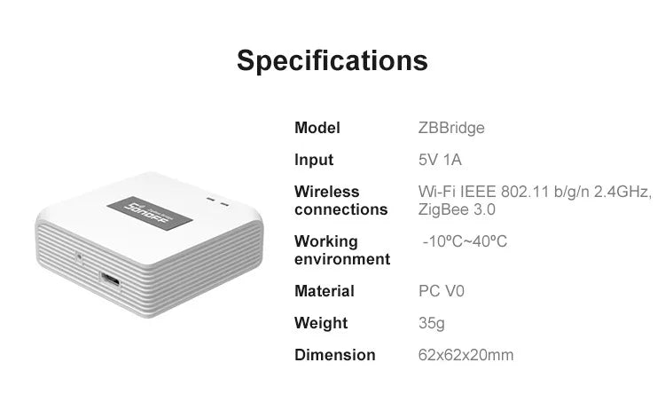 Home Automation Kit Support Alexa SONOFF Zigbee Bridge